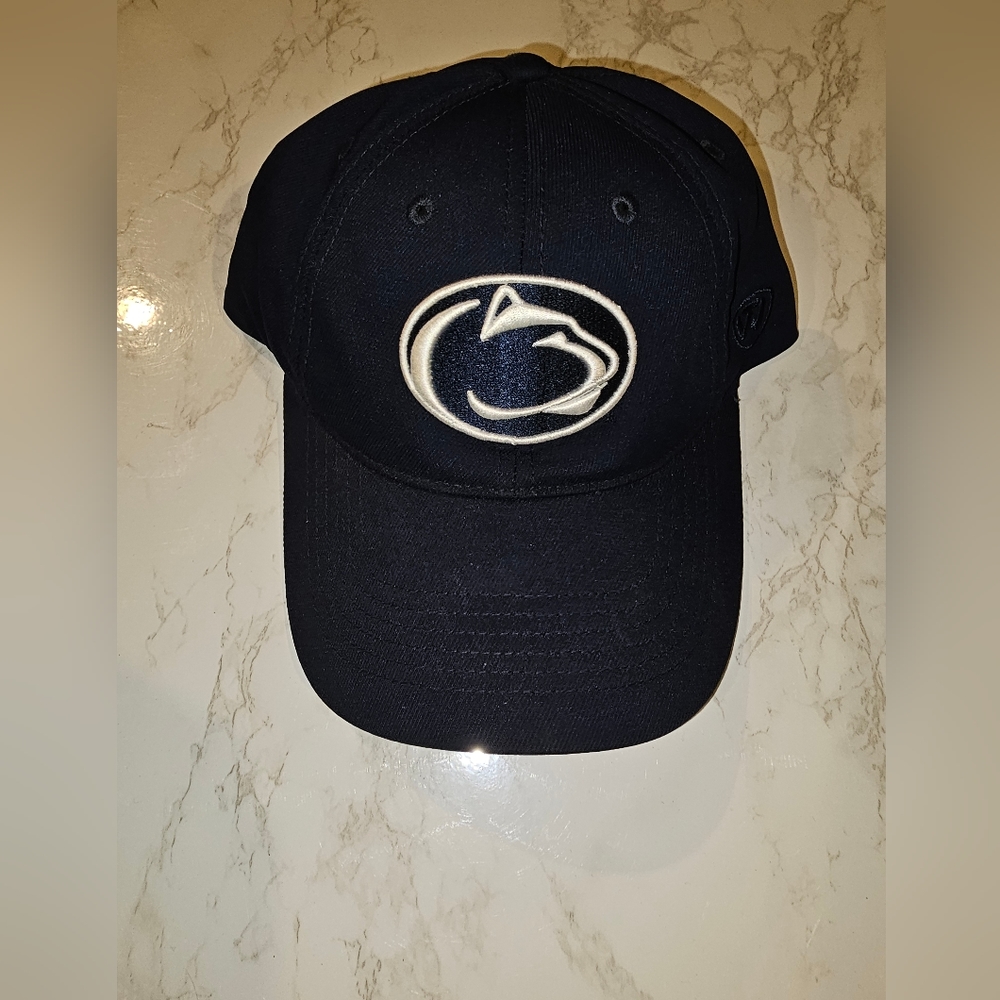 Penn state Nittany lions hat NCAA Blue One Size Adjustable